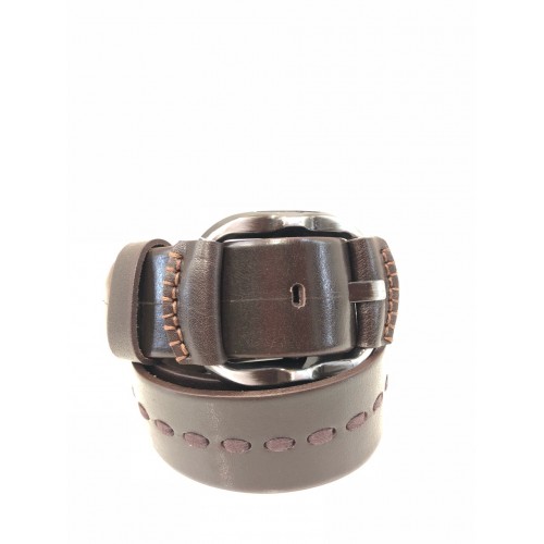 Дамски колан 133 тъмно кафяв